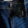 Vaqueros elásticos de pierna recta