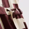 Vestido camisero midi de manga corta