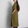 Vestido de camisa midi