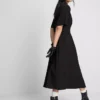 Vestido de camisa midi