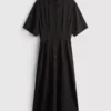 Vestido de camisa midi