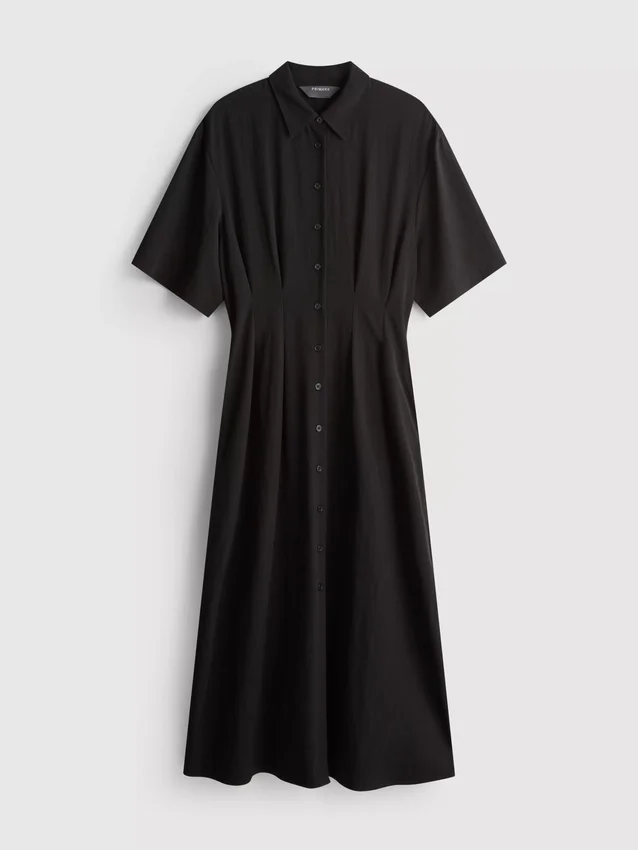 Vestido de camisa midi
