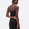 Vestido liso moldeador tipo camisola
