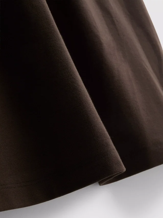 Vestido midi de cuello cuadrado «Second Skin»