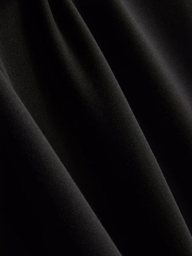 Vestido midi de cuello cuadrado «Second Skin»