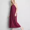 Vestido midi de tirantes