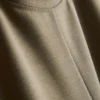 Vestido tipo camiseta midi