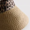 Visera con estampado de animales