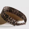Visera con estampado de animales
