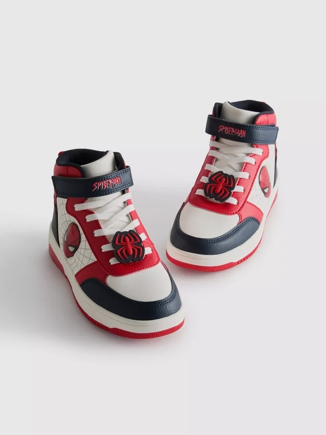 Zapatillas altas de Marvel con Spider-Man que se iluminan
