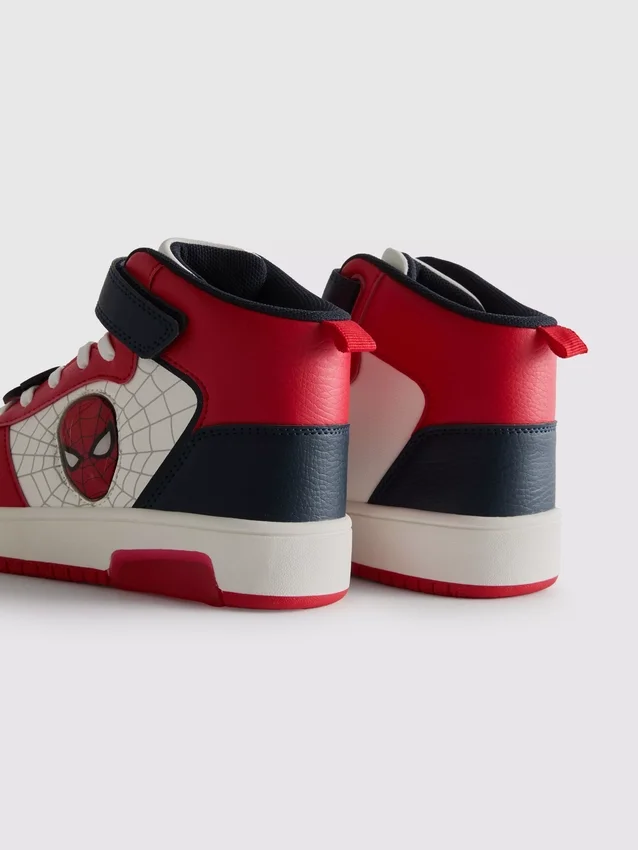 Zapatillas altas de Marvel con Spider-Man que se iluminan