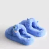 Zapatillas de casa mullidas de doble correa de Stitch de Disney