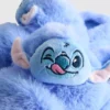 Zapatillas de casa mullidas de doble correa de Stitch de Disney