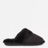 Zapatillas de casa tipo mule de felpa