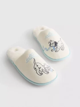 Zapatillas de casa tipo mule de «Los 101 dálmatas» de Disney