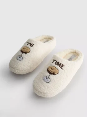 Zapatillas de casa tipo mule Martini Borg