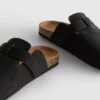 Zapatillas de casa tipo mules de punta cerrada