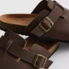 Zapatillas de casa tipo mules de punta cerrada