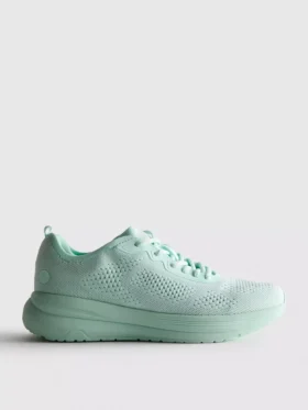 Zapatillas de cordones de punto