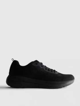 Zapatillas de cordones de punto