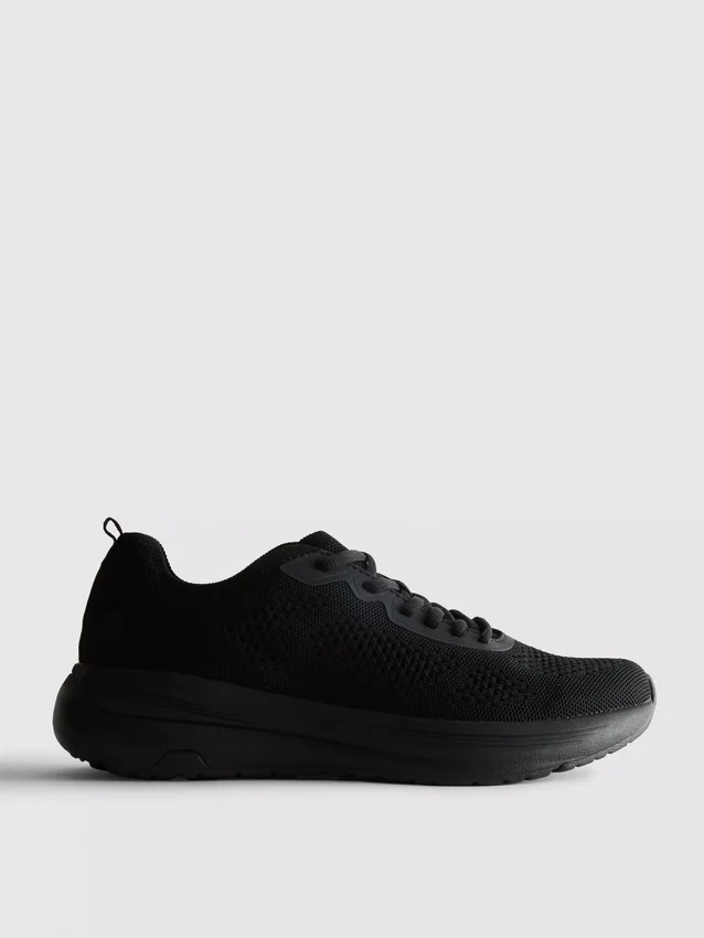 Zapatillas de cordones de punto