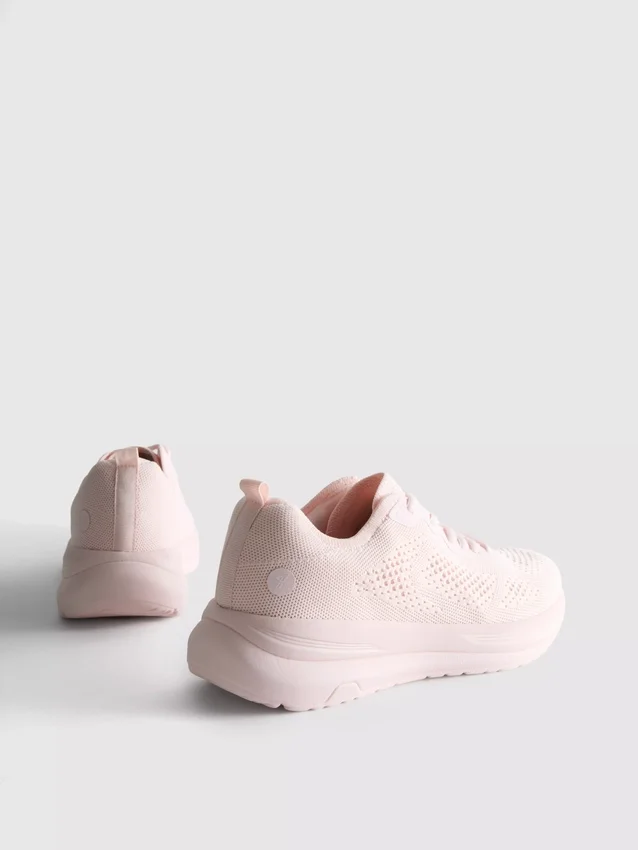 Zapatillas de cordones de punto