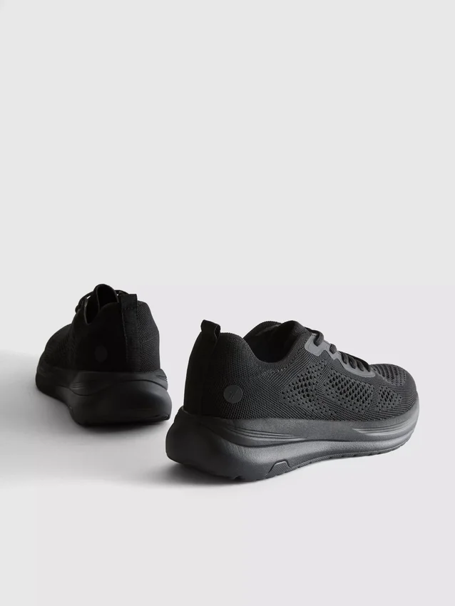 Zapatillas de cordones de punto