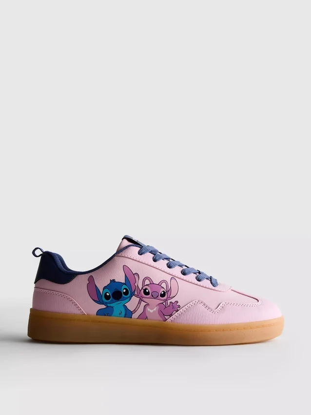 Zapatillas de Disney con suela de goma y el personaje Stitch