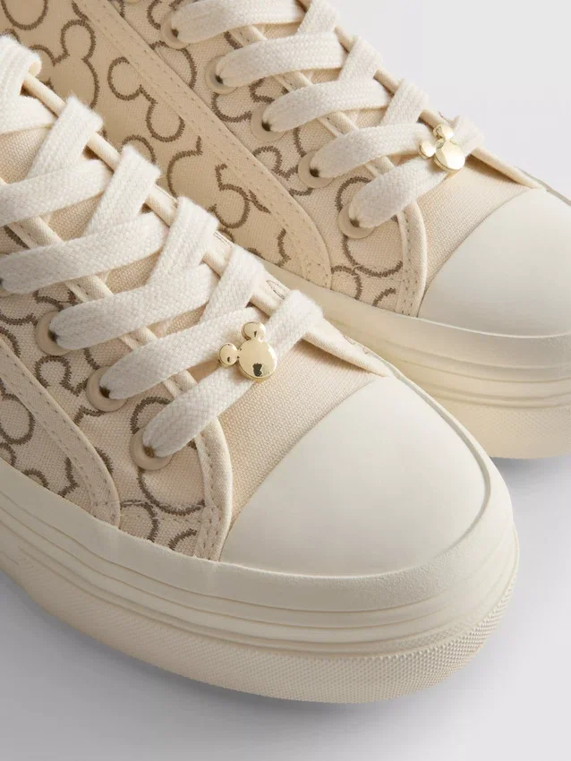 Zapatillas de lona con plataforma de Mickey Mouse de Disney