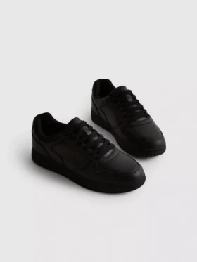Zapatillas deportivas de caña baja con paneles