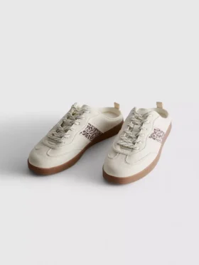 Zapatillas sin cordones con suela de hule