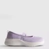 Zapatillas tipo bailarina de suela gruesa