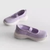 Zapatillas tipo bailarina de suela gruesa