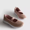 Zapatillas tipo bailarina sin cordones