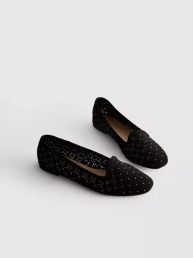 Zapatos planos con aberturas