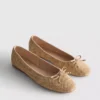 Zapatos planos con cuentas