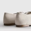 Zapatos planos con detalle de moño