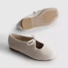 Zapatos planos con detalle de moño
