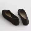Zapatos planos de gamuza
