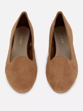 Zapatos planos de gamuza sintética