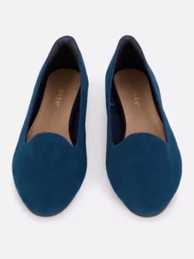 Zapatos planos de gamuza sintética