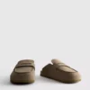 Zuecos tipo mocasín