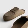 Zuecos tipo mocasín